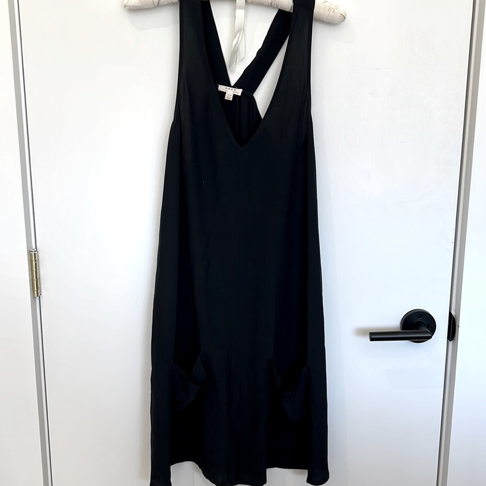 Black silk Joie dress XS